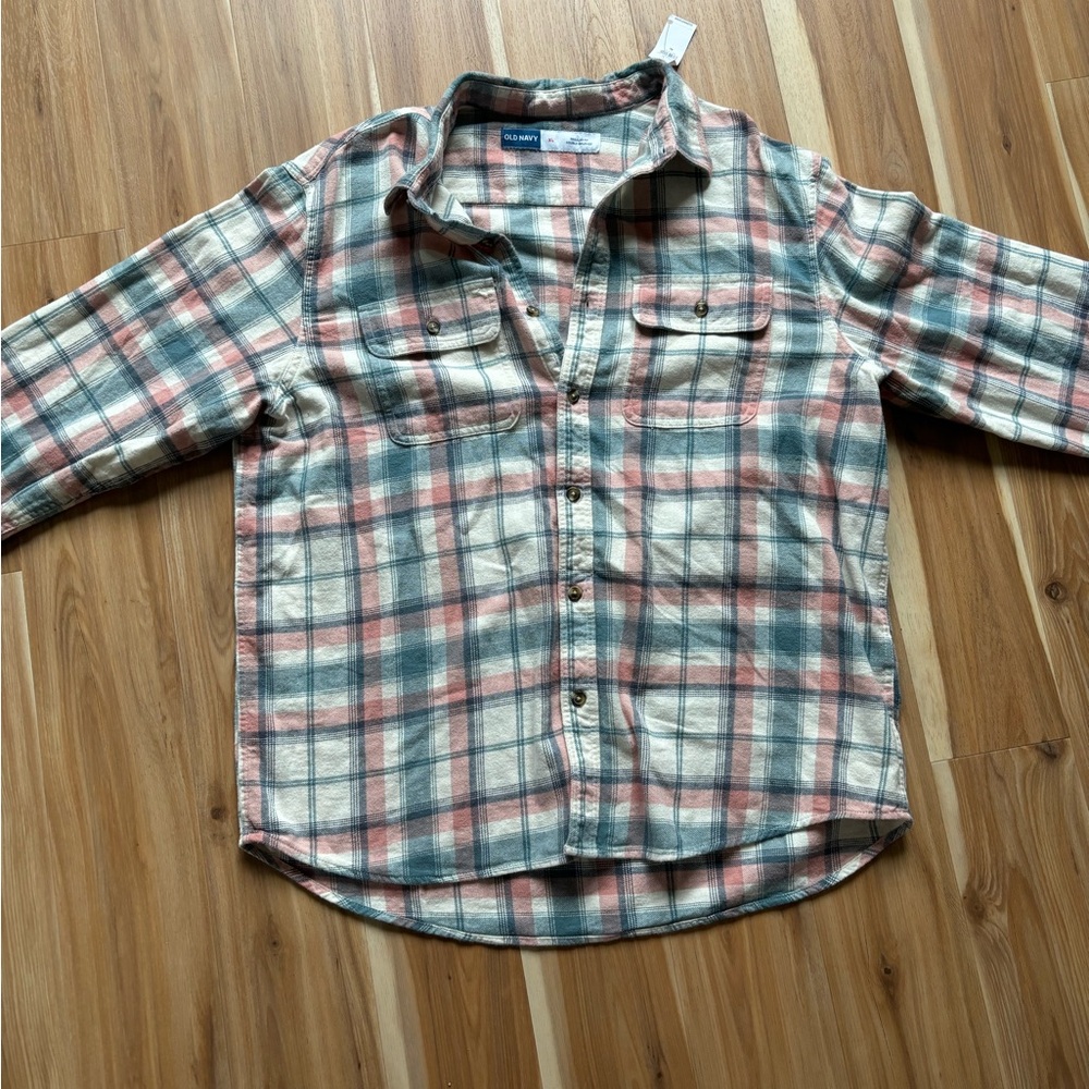 OLD NAVY MENS BUTTON UP XL